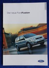 Lade das Bild in den Galerie-Viewer, Ford Fusion MJ 2002 - Preview Prospekt Brochure 03.2002
