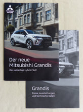 Lade das Bild in den Galerie-Viewer, Mitsubishi Grandis Hybrid MJ 2026 - Prospekt Brochure + Preisliste 10.2025
