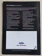 Lade das Bild in den Galerie-Viewer, Ford Focus Edition Auto des Jahres 1999 MJ 2000 - Prospekt Brochure 07.1999
