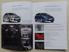 Lade das Bild in den Galerie-Viewer, Ford Focus Sport Editionsmodell MJ 2009 - Prospekt Brochure 04.2009
