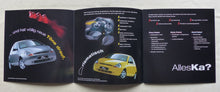 Lade das Bild in den Galerie-Viewer, Ford Ka MJ 2000 - Preview Prospekt Brochure 07.1999
