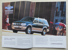 Lade das Bild in den Galerie-Viewer, Ford Explorer Highclass 4.0 V6 MJ 1997 - Prospekt Brochure 12.1996
