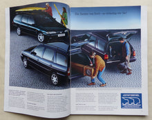 Lade das Bild in den Galerie-Viewer, Ford Turnier Modelle 1995 - Escort Mondeo Scorpio - Prospekt Brochure 04.1995
