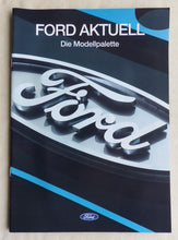 Lade das Bild in den Galerie-Viewer, Ford Programm 1996 - Fiesta Escort Mondeo Scorpio - Prospekt Brochure 12.1995
