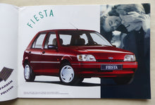 Lade das Bild in den Galerie-Viewer, Ford Fiesta MJ 1994 - Prospekt Brochure 01.1994
