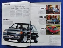 Lade das Bild in den Galerie-Viewer, Ford Modelle 1992 - Fiesta Escort RS Sierra Probe GT - Prospekt Brochure 08.1991
