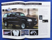 Lade das Bild in den Galerie-Viewer, Ford Explorer Black Edition Sondermodell MJ 1999 - Prospekt Brochure 06.1998
