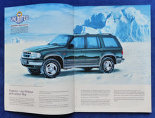 Lade das Bild in den Galerie-Viewer, Ford Explorer Highclass 4.0 V6 MJ 1997 - Prospekt Brochure 06.1996
