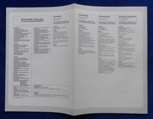 Lade das Bild in den Galerie-Viewer, Ford Granada - Daten &amp; Ausstattungen MJ 1984 - Prospekt Brochure 04.1983
