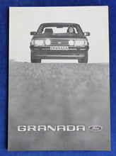 Lade das Bild in den Galerie-Viewer, Ford Granada - Daten &amp; Ausstattungen MJ 1984 - Prospekt Brochure 12.1983
