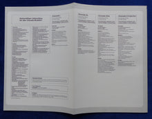 Lade das Bild in den Galerie-Viewer, Ford Granada - Daten &amp; Ausstattungen MJ 1984 - Prospekt Brochure 12.1983
