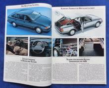 Lade das Bild in den Galerie-Viewer, Ford Fiesta Escort Sierra Scorpio Transit MJ 1986 - Prospekt Brochure 07.1985
