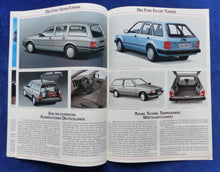Lade das Bild in den Galerie-Viewer, Ford Fiesta Escort Sierra Scorpio Transit MJ 1986 - Prospekt Brochure 07.1985
