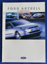 Lade das Bild in den Galerie-Viewer, Ford Modelle 1999 - Fiesta Escort Mondeo Cougar Puma - Prospekt Brochure 10.1998
