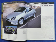 Lade das Bild in den Galerie-Viewer, Ford Modelle 1999 - Fiesta Escort Mondeo Cougar Puma - Prospekt Brochure 10.1998
