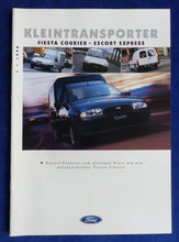 Lade das Bild in den Galerie-Viewer, Ford Kleintransporter Fiesta Courier Escort MJ 1999 - Prospekt Brochure 05.1998
