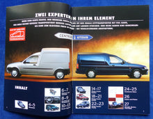Lade das Bild in den Galerie-Viewer, Ford Kleintransporter Fiesta Courier Escort MJ 1999 - Prospekt Brochure 05.1998
