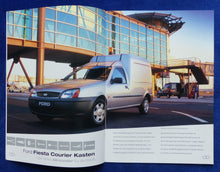 Lade das Bild in den Galerie-Viewer, Ford Kleintransporter Fiesta Courier Escort MJ 2002 - Prospekt Brochure 08.2001
