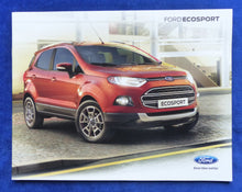Lade das Bild in den Galerie-Viewer, Ford Ecosport MJ 2014 - Prospekt Brochure 08.2013
