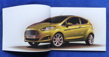 Lade das Bild in den Galerie-Viewer, Ford Fiesta MJ 2013 - Prospekt Brochure 10.2012
