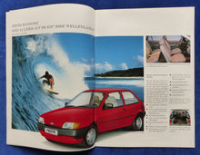 Lade das Bild in den Galerie-Viewer, Ford Economy Diesel Fiesta Escort Orion MJ 1990 - Prospekt Brochure 09.1989

