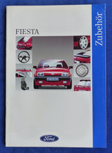 Lade das Bild in den Galerie-Viewer, Ford Fiesta Zubehör RS-Styling MJ 1992 - Prospekt Brochure 08.1991
