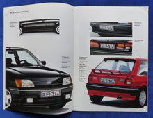 Lade das Bild in den Galerie-Viewer, Ford Fiesta Zubehör RS-Styling MJ 1992 - Prospekt Brochure 08.1991
