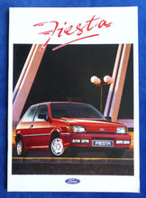 Lade das Bild in den Galerie-Viewer, Ford Fiesta XR2i MJ 1992 - Prospekt Brochure 09.1991
