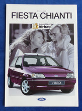 Lade das Bild in den Galerie-Viewer, Ford Fiesta Chianti Sondermodell MJ 1994 - Prospekt Brochure 04.1994
