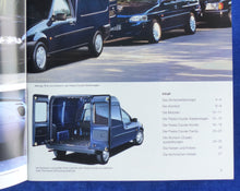 Lade das Bild in den Galerie-Viewer, Ford Fiesta Courier Kombi Kastenwagen MJ 1996 - Prospekt Brochure 03.1996

