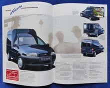 Lade das Bild in den Galerie-Viewer, Ford Fiesta Courier Kombi Kastenwagen MJ 1996 - Prospekt Brochure 03.1996
