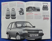 Lade das Bild in den Galerie-Viewer, Ford Fiesta Holiday Sondermodell MJ 1985 - Prospekt Brochure 01.1985
