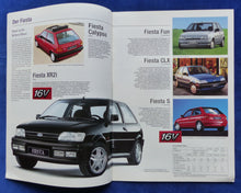 Lade das Bild in den Galerie-Viewer, Ford Programm 1993 - Fiesta Escort Mondeo Scorpio - Prospekt Brochure 02.1993

