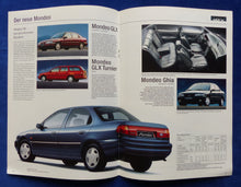 Lade das Bild in den Galerie-Viewer, Ford Programm 1993 - Fiesta Escort Mondeo Scorpio - Prospekt Brochure 02.1993
