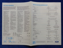 Lade das Bild in den Galerie-Viewer, Ford 1991 Triton 0610 0608 - Prospekt Brochure 06.1990 Niederlande englisch
