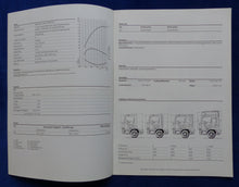 Lade das Bild in den Galerie-Viewer, Mercedes LKW Atego 815 8,0t Technische Daten MJ 1998 - Prospekt Brochure 01.1998
