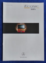 Lade das Bild in den Galerie-Viewer, Mercedes-Benz LKW Econic 2628 Technische Daten 1999 - Prospekt Brochure 03.1999
