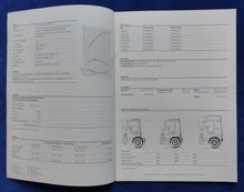 Lade das Bild in den Galerie-Viewer, Mercedes-Benz LKW Actros 2640 Technische Daten 1999 - Prospekt Brochure 12.1998
