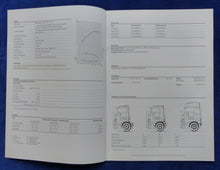 Lade das Bild in den Galerie-Viewer, Mercedes-Benz LKW Actros 2631 Technische Daten 1999 - Prospekt Brochure 12.1998
