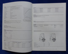 Lade das Bild in den Galerie-Viewer, Mercedes-Benz LKW Actros 4140 Technische Daten 1999 - Prospekt Brochure 11.1998
