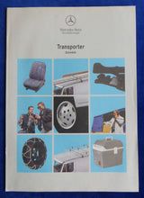 Lade das Bild in den Galerie-Viewer, Mercedes-Benz Transporter - Zubehör MJ 1994 - Prospekt Brochure 08.1993
