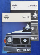 Lade das Bild in den Galerie-Viewer, Nissan Patrol GR Station MJ 1992 - Prospekt + Daten &amp; Ausstattungen 07.1991
