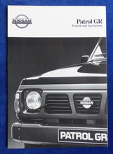 Lade das Bild in den Galerie-Viewer, Nissan Patrol GR Station MJ 1992 - Prospekt + Daten &amp; Ausstattungen 07.1991
