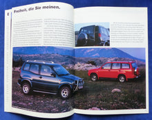 Lade das Bild in den Galerie-Viewer, Nissan Terrano II MJ 1994 - Prospekt Brochure + Daten &amp; Ausstattungen 07.1993
