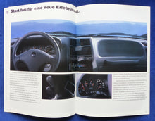 Lade das Bild in den Galerie-Viewer, Nissan Terrano II MJ 1994 - Prospekt Brochure + Daten &amp; Ausstattungen 07.1993
