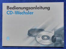 Lade das Bild in den Galerie-Viewer, VW CD-Wechsler Radio Gamma Golf Passat MJ 1994 - Bedienungsanleitung 07.1993
