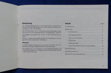 Lade das Bild in den Galerie-Viewer, VW CD-Wechsler Radio Gamma Golf Passat MJ 1994 - Bedienungsanleitung 07.1993
