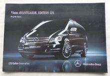 Lade das Bild in den Galerie-Viewer, Mercedes-Benz Viano Avantgarde Edition 125 MJ 2011 - Prospekt Brochure 01.2011
