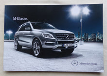 Lade das Bild in den Galerie-Viewer, Mercedes-Benz M-Klasse ML 63 AMG W166 MJ 2015 - Prospekt Brochure 12.2014
