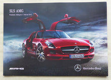Lade das Bild in den Galerie-Viewer, Mercedes-Benz SLS AMG Coupe MJ 2011 - Prospekt Brochure + Preisliste 02.2011
